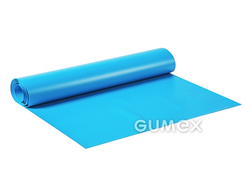 Folie für Kurzwaren 842, 0,3mm, Breite 1400mm, 49°ShD, D62 Dessin, PVC, türkis (7821), 